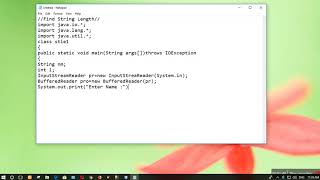 Find String Length