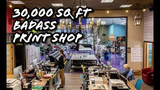 30,000 sq ft printing shop : Southern Illinois