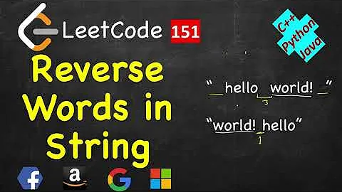 Learn how to reverse words in a string with LeetCode 151