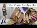 New cartier love bracelet  miu miu  manolo blahnik  unboxing