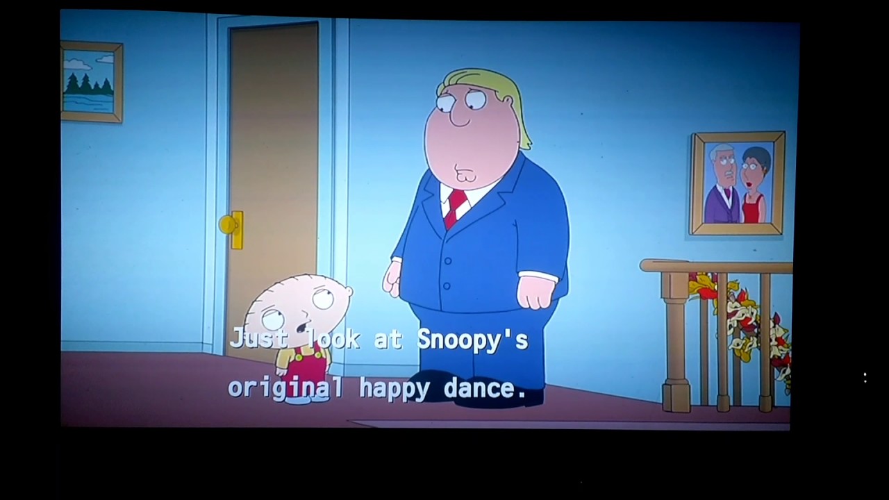 FAMILY GUY Snoopy molestation dance YouTube