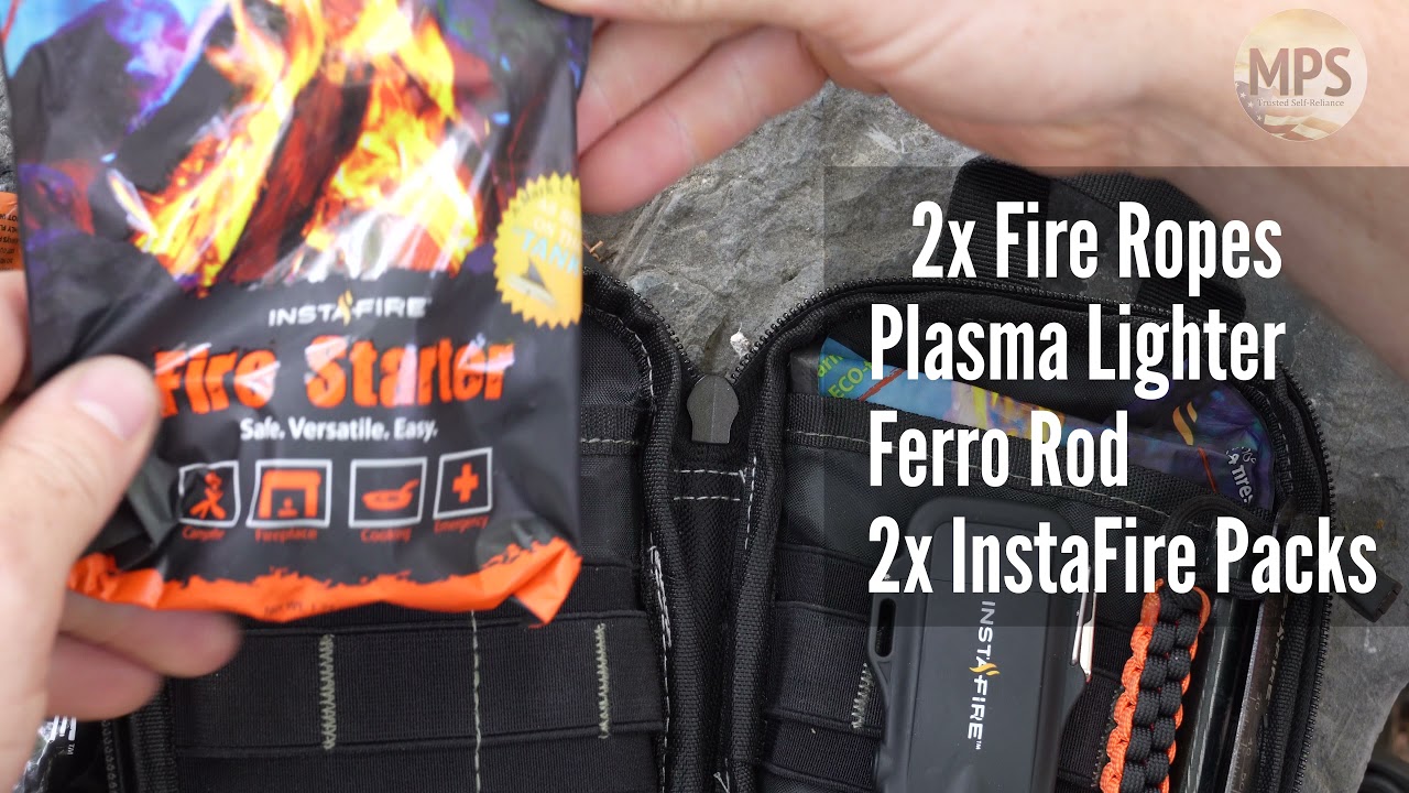 InstaFire Tactical Fire Starter Kit YouTube