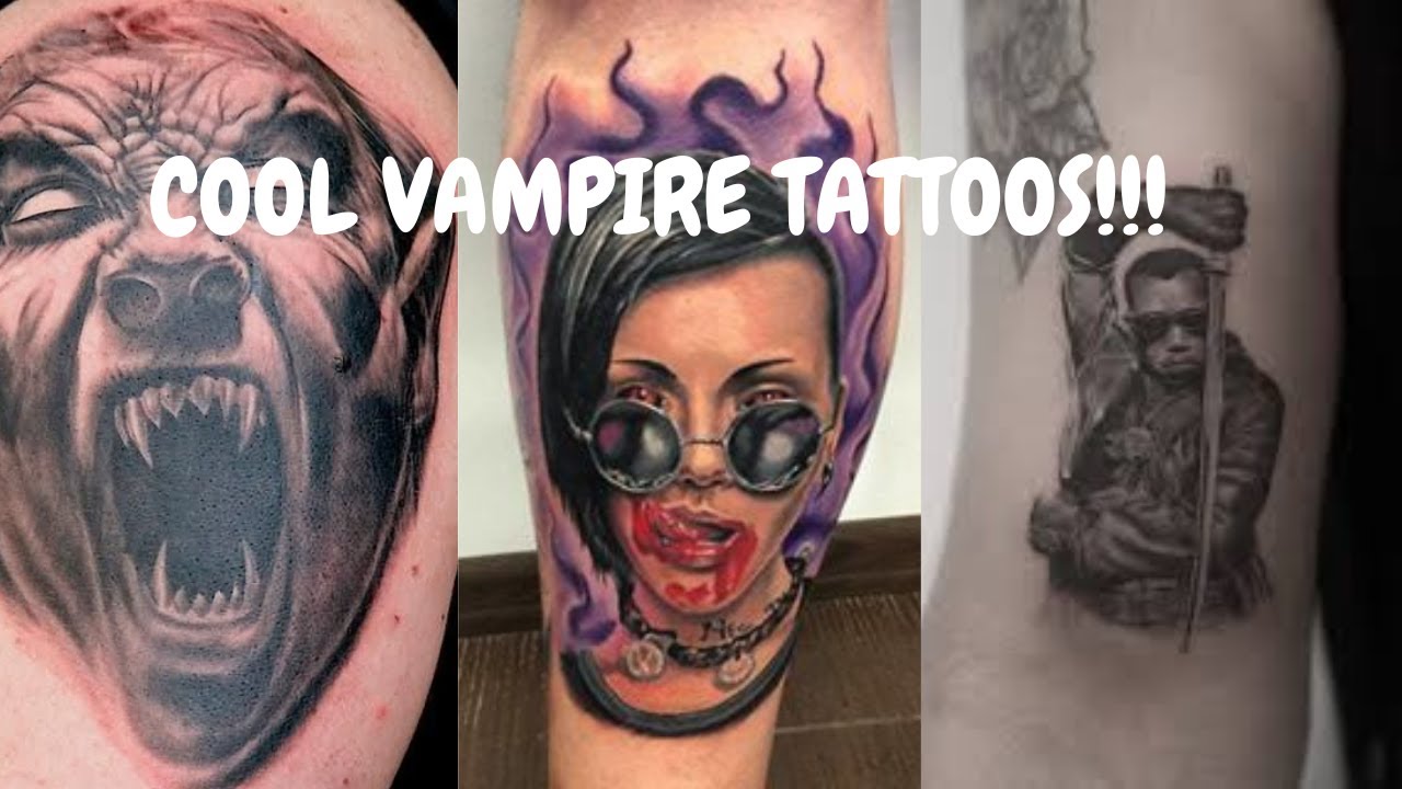 Vampire tattoos meaning and design ideas - YouTube