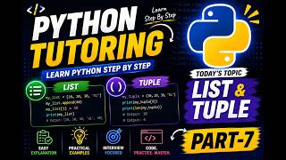 Python Tutoring Part-7 list and tuple