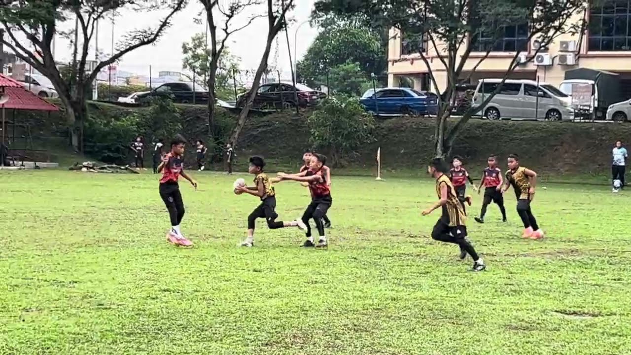 2025 🏈 U10 Killer Bees 19-0 Baginda Fighters | Mini Games Barbarian Circuit 1 Tournament