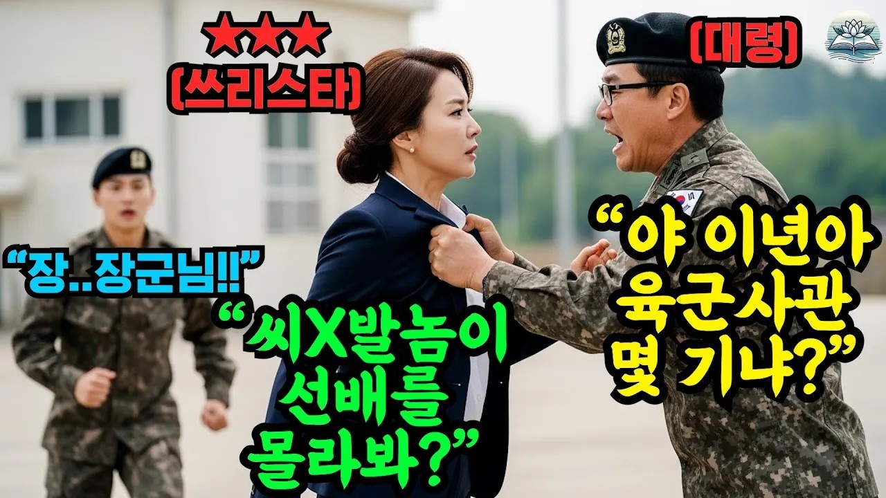 육군사관학교 3성 장군에게 계집년도 육사 나오냐 몇 긴데 니 년은 조롱하던 육사 대령의 비참한 최후 오디오북 감동사연