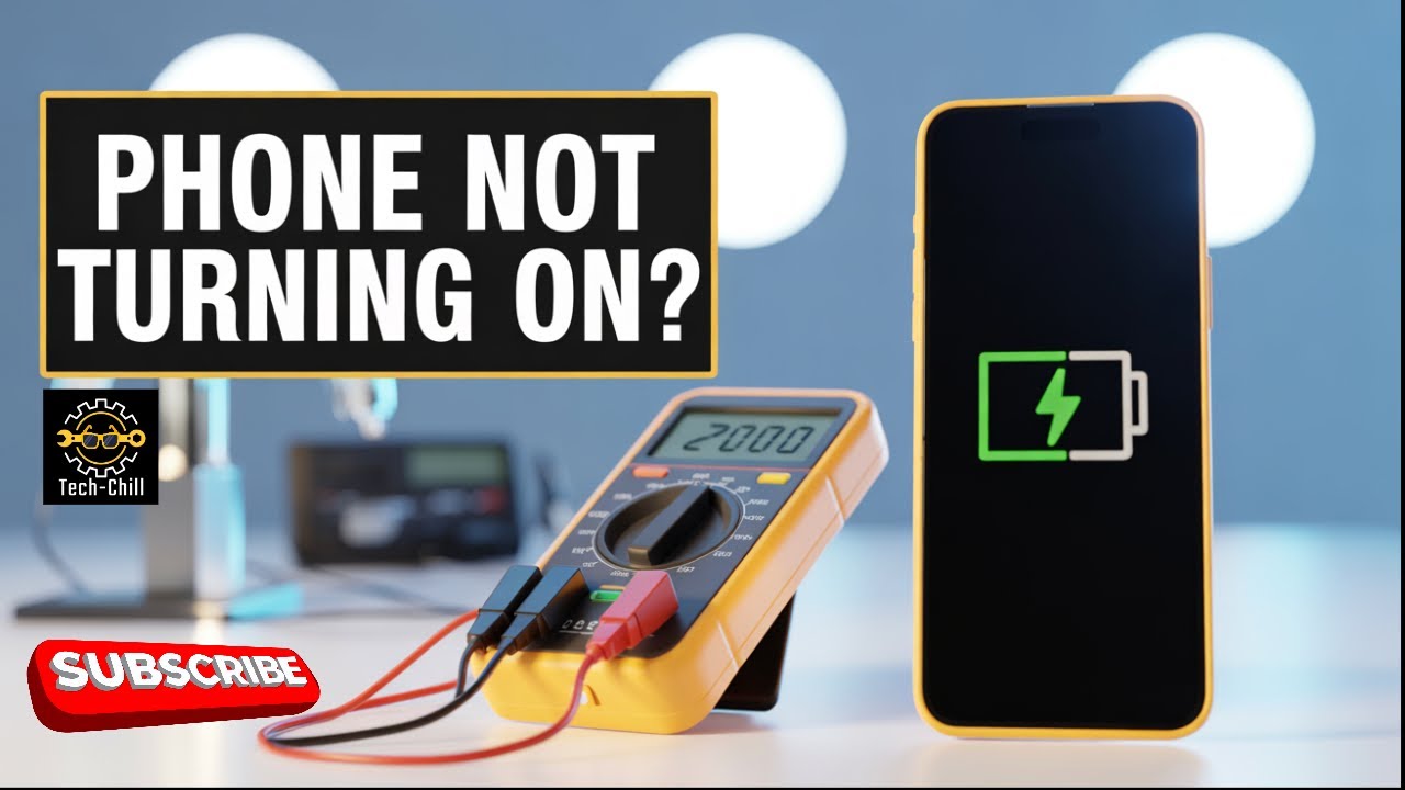 How to fix a mobile phone that won’t turn on or charge.