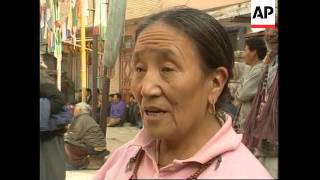 INDIA: LIFE FOR TIBETAN COMMUNITY IN SUBURB OF NEW DELHI