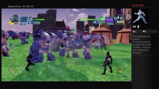 Playing  with my bro Disney infinity#1