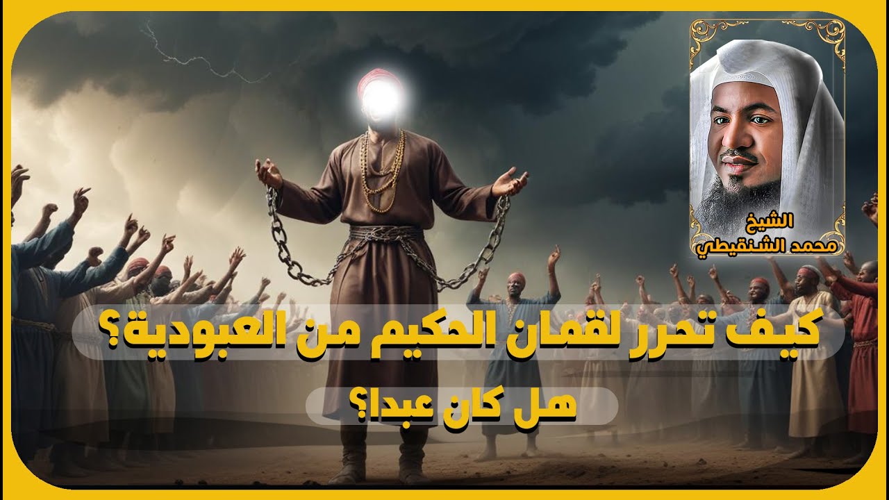 الشيخ محمد الشنقيطي 🎙️ كيف تحرر لقمان الحكيم من العبودية ؟ ✨