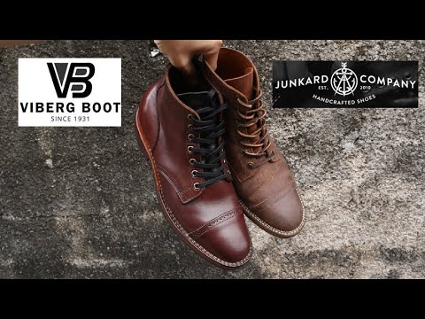 Junkard vs Viberg Service Boots Comparison Indonesia