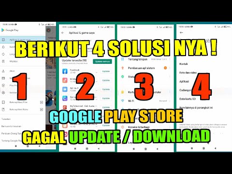 Google Play Store Tidak Bisa Update Aplikasi dan Gagal Download, Berikut 4 Solusinya !