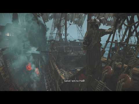 Battle of Mayaguana: Blackbeard vs Royal Navy - Assassin's Creed Black Flag Resynced