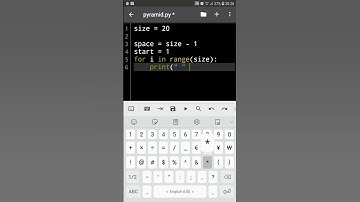 Python Pyramid #coding #python #creative #shorts