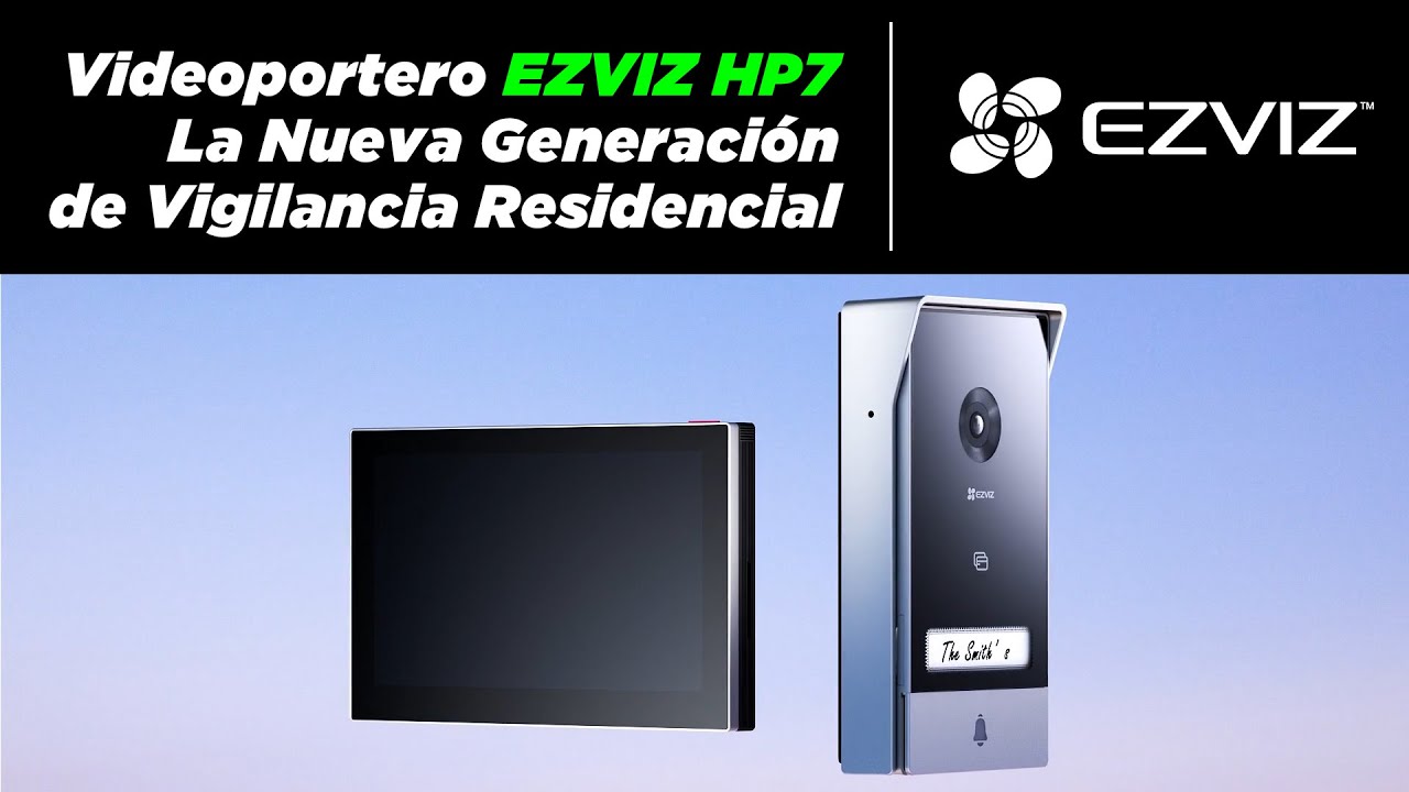 Videoportero WiFi EZVIZ HP7 2K.Unboxing,Cableado y Configuración en su App.  