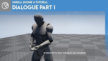 Unreal Engine 4 Tutorial - Dialogue System - Part 1