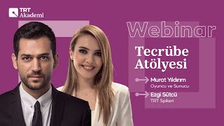 TRT Akademi | Oyuncu Murat Yıldırım Tecrübe Atölyesi’nde!