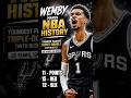 Wemby Makes NBA HISTORY 😳🔥 Youngest Playoff Triple-Double (With Blocks) | Playoff Edition Mp3 Song