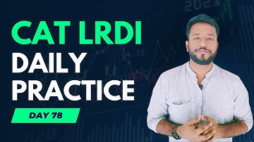 CAT 23 LRDI Daily Practice | Day 78 | DI - Logical (Moderate) #cat23 #catpreparation #lrdi