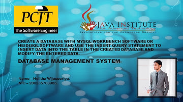 Database Management System | Question Set 06.