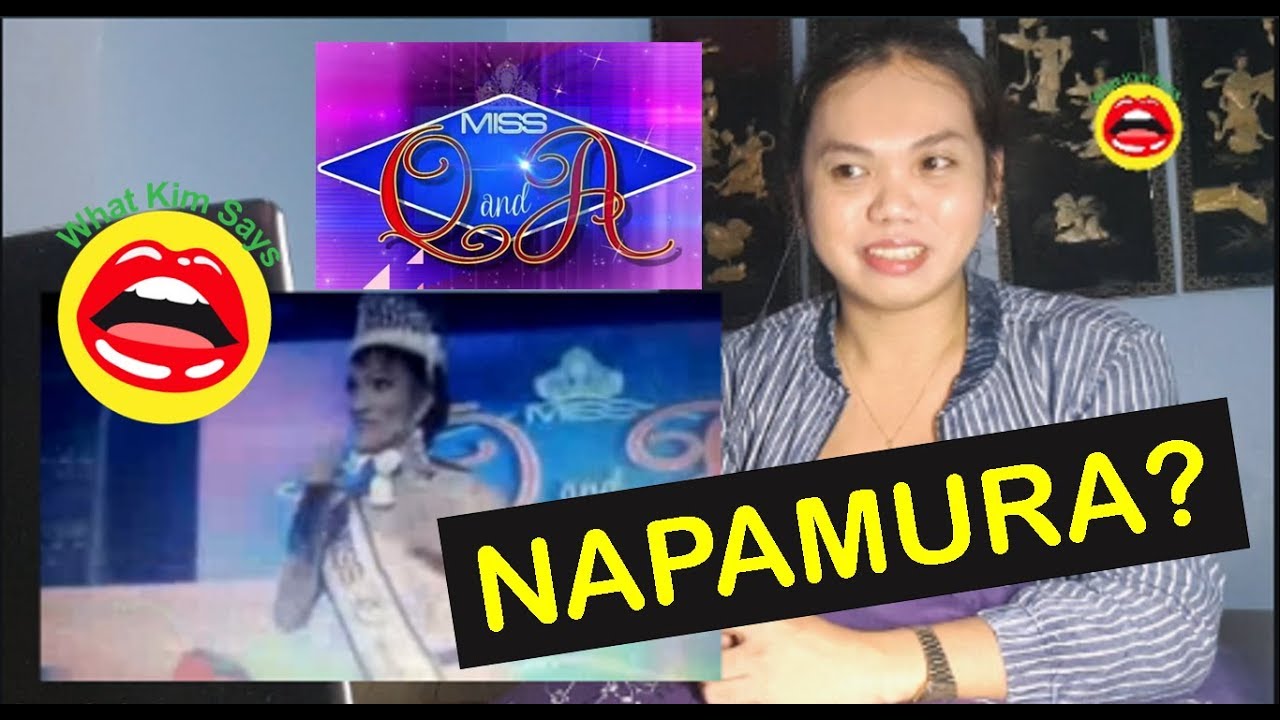 REACTION Showtime Ms Q&A Odessa Jones nagmura sa kanyang sagot YouTube