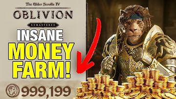 GEKKE Oblivion Remastered Geldboerderij! 500k per uur | Beste geldglitch Oblivion Remastered