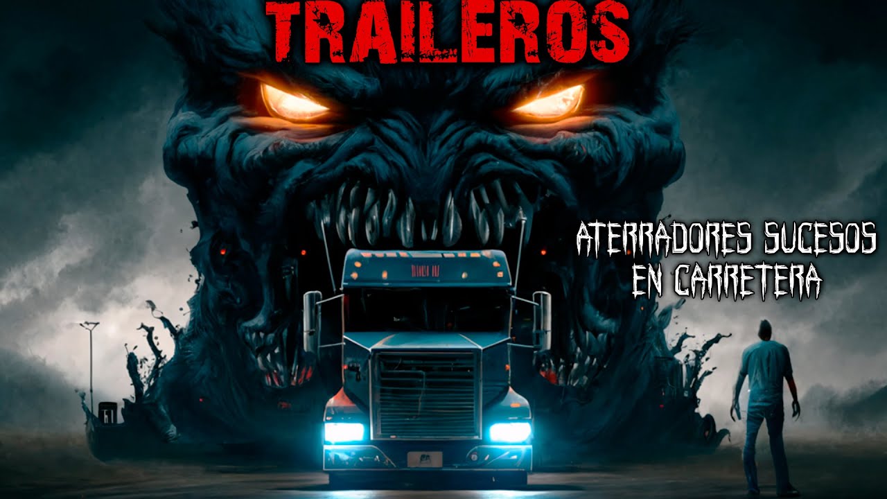 TRAILEROS Aterradoras Historias de Terror Relatos de Horror en la Carretera Para no volver a Dormir