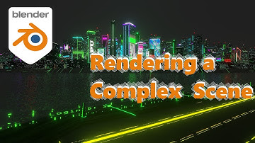 How to Render a Complex Scene in Blender (without a crash) | quick and easy fix