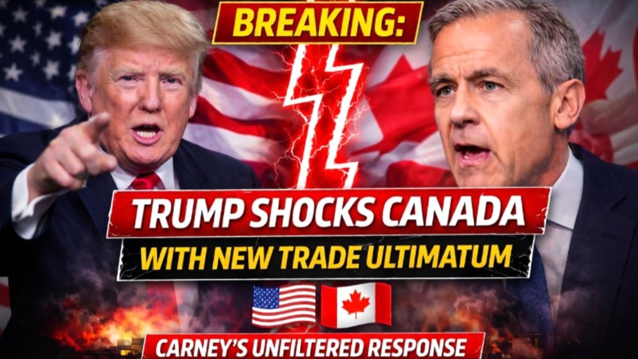 BREAKING: Trump SHOCKS Canada With New Trade Ultimatum Carney’s Unfiltered Response