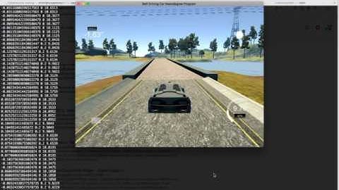 Udacity ND013 self driving car simulation using deep learning