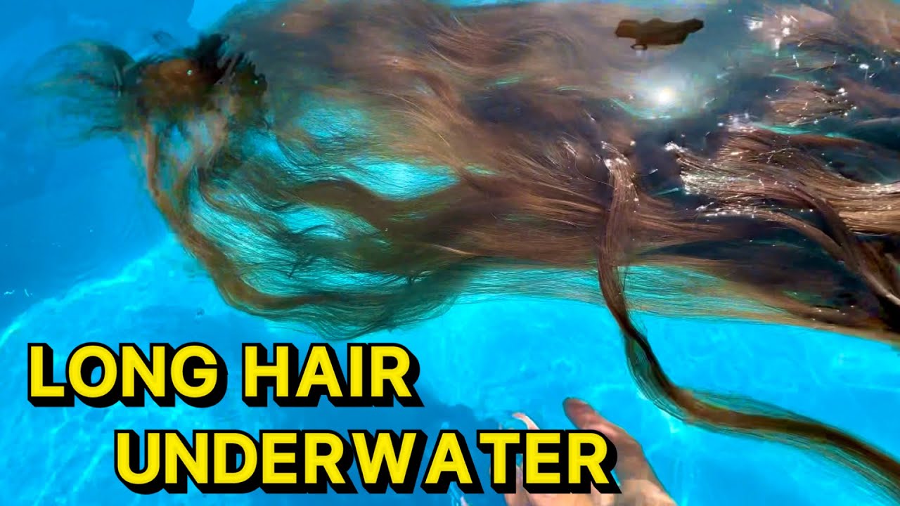 Long hair underwater ( SELLFY, BOOSTY)