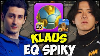 Can I COPY Klaus MAX SPIKY Ball Attack in War? Let's Find Out!! by CarbonFin Gaming 19,540 views 2 days ago 15 minutes