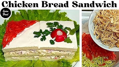 Bread Sandwich Recipe By Spice Deal | Bakery Style Easy Chicken Snacks Recipes | Breakfast Recipes