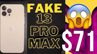 $71 IPHONE 13 PRO MAX vs $1299 IPHONE 13 PRO MAX !! WATCH TILL THE END 😱