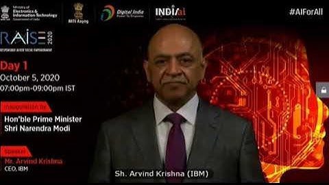 #RAISE2020Dialogues - Arvind Krishna