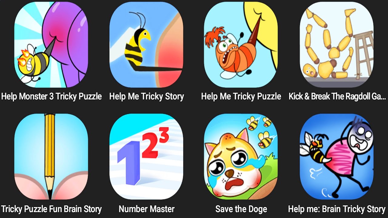 Help Out Story Help Monster 3 Tricky Puzzle,Help Me Tricky Story,Help Me Tricky Puzzle ...
