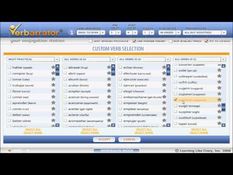 Cara Conjugate Spanyol Verbs di Imperatif