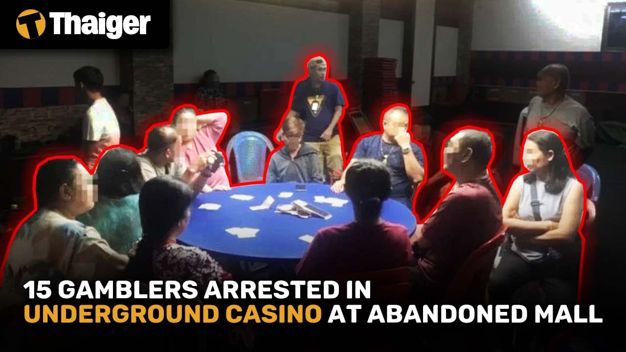 Police Raid Underground Casino in Abandoned Phuket Mall, Arresting 15 ...