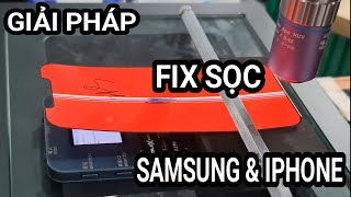 GIẢI PHÁP FIX SỌC MÀN HÌNH IPHONE & SAMSUNG | MÁY FIX SỌC MÀN HÌNH |Giahuemobile.com