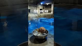 Fire and Ice #liminalspace #surrealvideo #fireandice #brutalism #aivideo