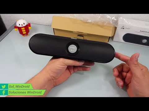 ¡Review! Potente altavoz AUKEY con Bluetooth y puerto para smartphone