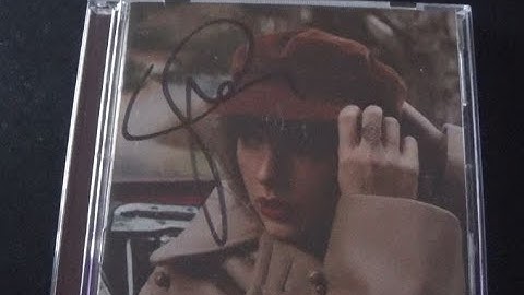 SIGNED/FINGERPRINT Red (Taylor