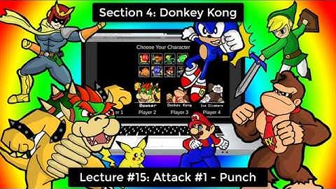 Super Smash Bros. in Unity using C# - Donkey Kong Punch