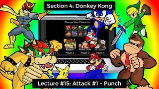 Super Smash Bros. in Unity using C# - Donkey Kong Punch screenshot 5