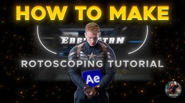 Text Behind Character | Rotoscoping | After Effects Tutorial