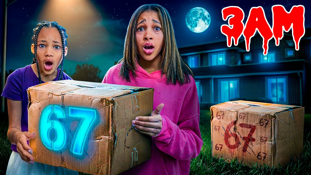 SOMEONE LEFT A CREEPY PACKAGE at 3AM