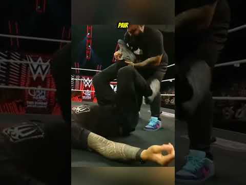 Brutal Fight Between Roman Reigns and Bronson Reed When Reed Tried to steal Roman reigns' shoes
