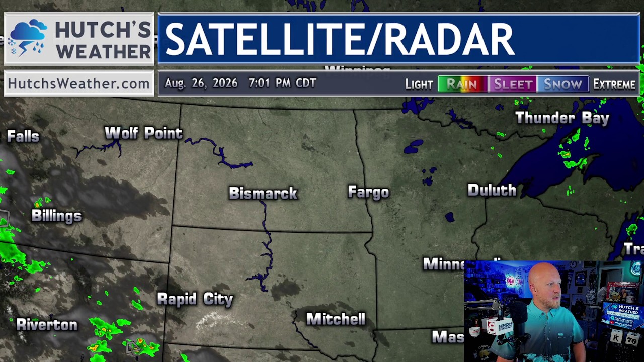 Wednesday Evening Update 8/26/2026 - Hutch's Weather