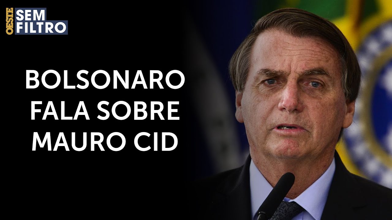 Bolsonaro, sobre Mauro Cid: ‘Ele tinha autonomia’ | #osf