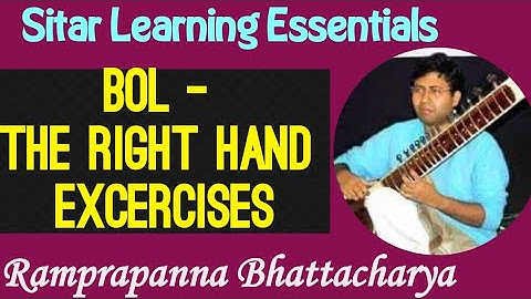 RIGHT HAND TECHNIQUE PART2 | Sitar Learning Essentials | Lesson - 11 | Ramprapanna Bhattacharya